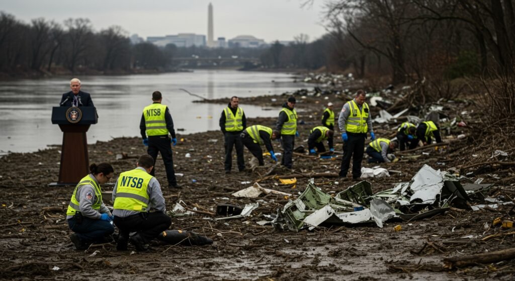 Fatal D.C. Midair Collision Under Investigation Amid Staffing Concerns and Political Fallout