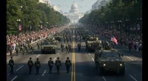 Georgetown Professor Warns US Military Parade Signals Rising Societal Militarization