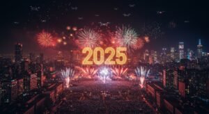 Global Capitals Usher in 2025 with Dazzling Displays and Concerts