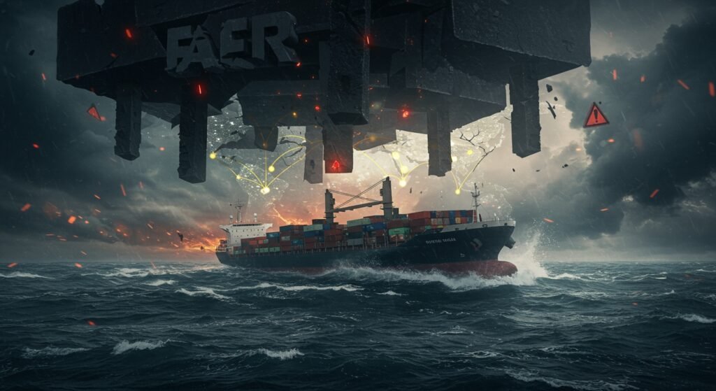 Global Trade War Fears Mount After Sweeping US Tariffs Announced