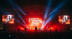 Irish Band Kneecap Projects Anti Israel Messages at Coachella Festival