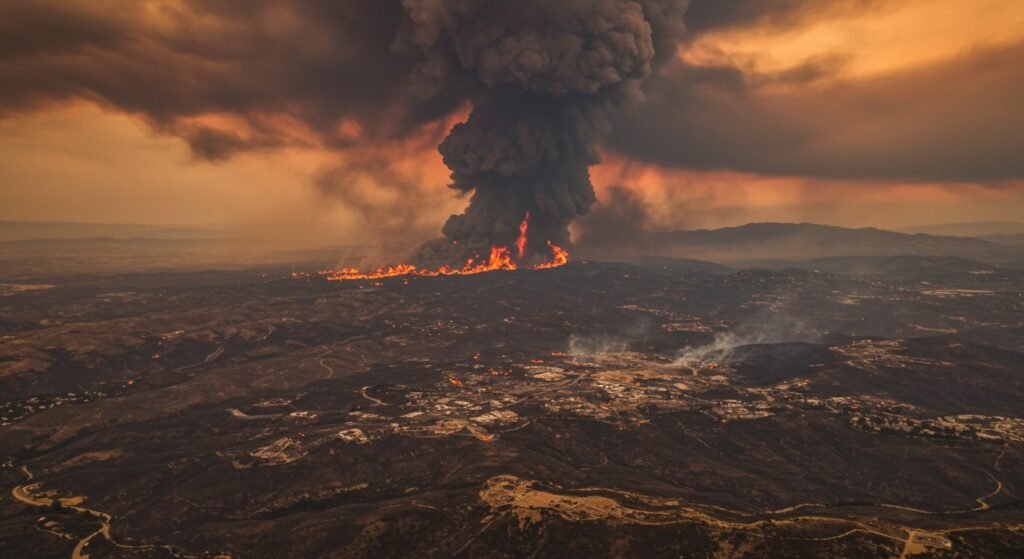 LA Wildfires Claim 10 Lives Amid Historic Destruction, Tens of Thousands Evacuated
