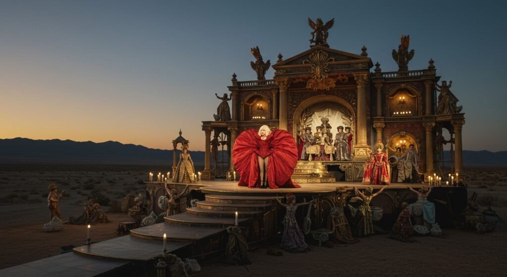 Lady Gaga Captivates Coachella Crowd with 'Opera House in the Desert' Spectacle