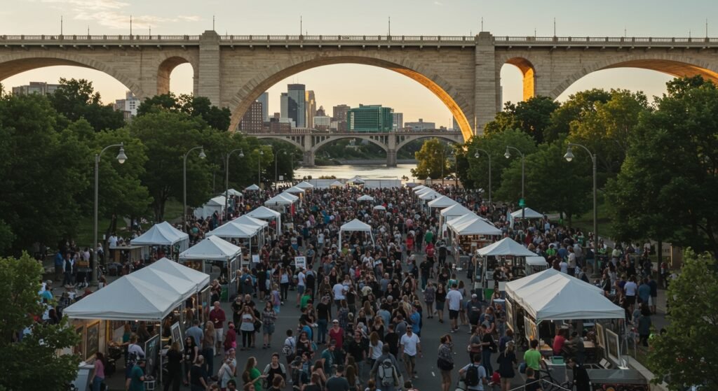 Minneapolis' 31st Stone Arch Bridge Festival Draws Crowds with Top Arts and Music Showcase in 2025