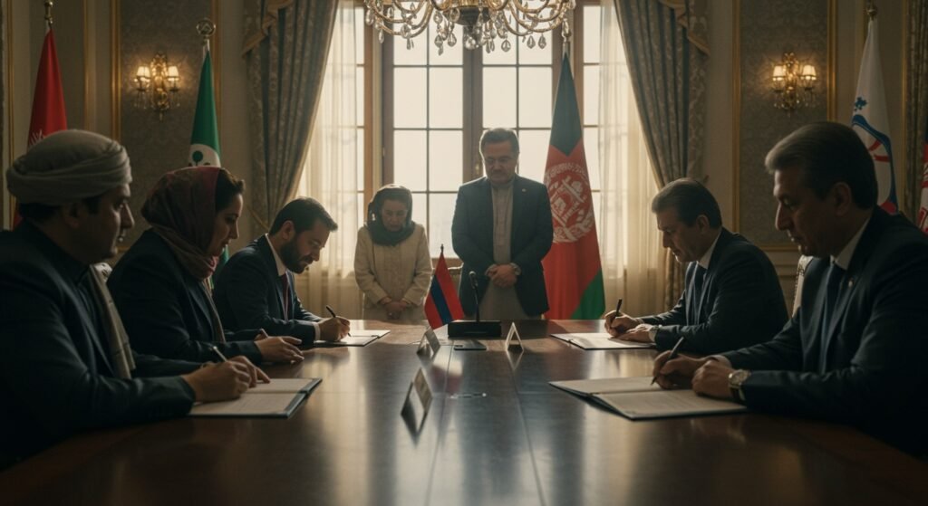 Russia's Inteco Seals Landmark Energy Extraction Deal with Taliban in Afghanistan