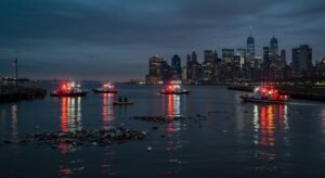 Six Dead After Bell 206L 4 Helicopter Crashes Into NYC's Hudson River Near Pier 40