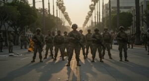 Trump Deploys Marines, Boosts National Guard Amid Los Angeles ICE Protests; California Sues