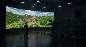 Unreal Engine and Virtual Production Build Blocky World for &#039;A Minecraft Movie&#039;