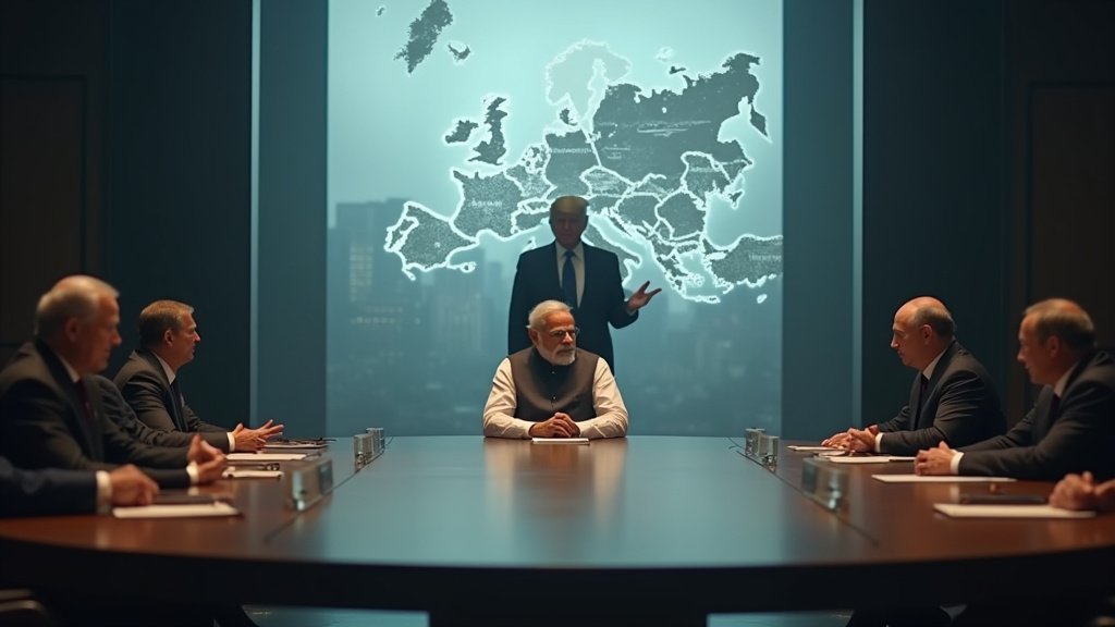 Global Diplomatic Surge for Ukraine Peace as Modi Engages Leaders, Trump Signals Concessions Call