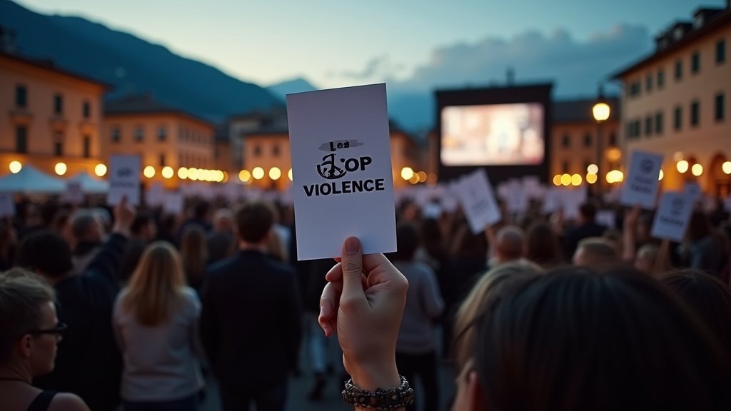 Locarno's Piazza Grande Echoes with Calls for Peace Ahead of Open Air Film Premiere