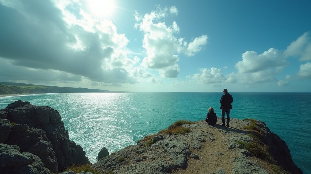 Martyn Perryman and Jenny Hirst Capture Cornish Coastline's Spirit in "Azure Sea and Sky" Exhibition at Porthminster Gallery