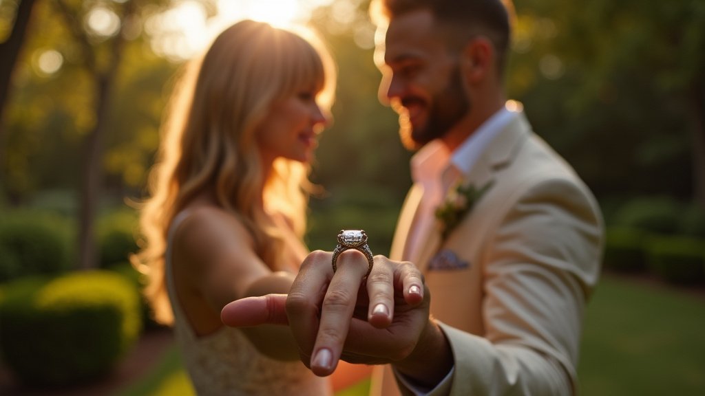 Taylor Swift and Travis Kelce Announce Engagement, Debut Stunning Custom Ring