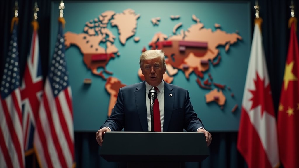 Trump Unleashes Broad Tariffs: Canada Faces 35% Duty Amidst Global Trade Shake up